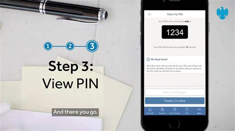 barclays smart card pin|pin reminder.